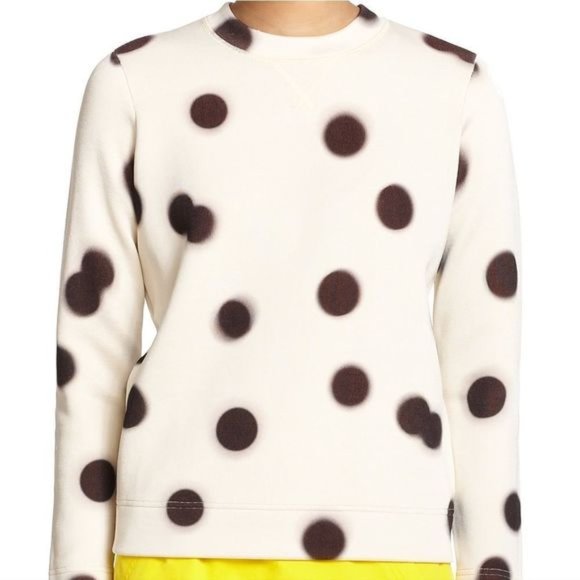 Marc By Marc Jacobs Polka Dot Print Crew Neck Sweater Size Small. - Picture 2 of 8